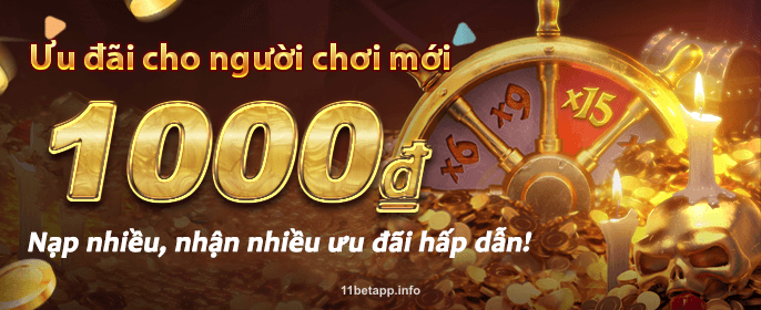 Banner khuyến mãi 11bet